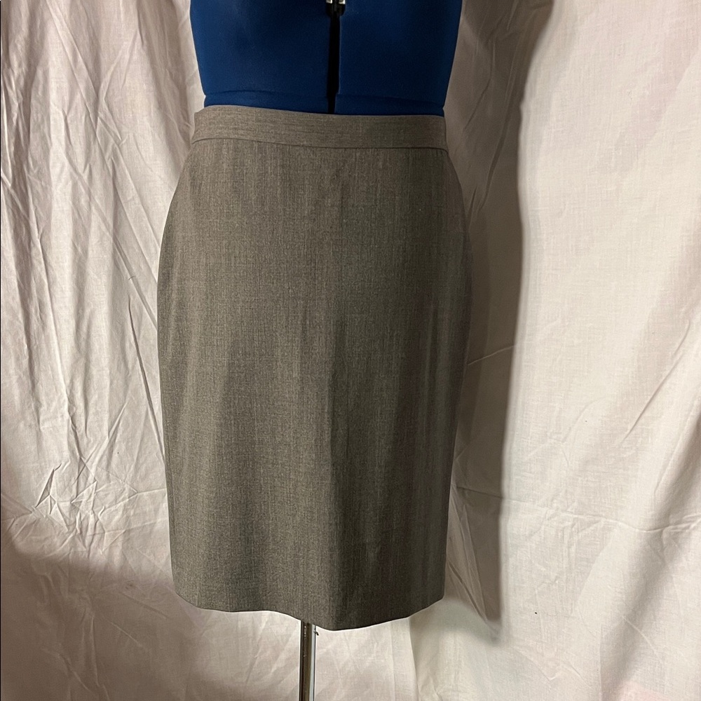 Lauren Ralph Lauren Classic Gray Pencil Skirt Size 14